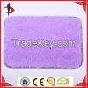 100% Polyester Red Pile Anti Slip Bath Mats