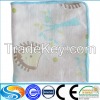 100%cotton fabric China supplier muslin fabric