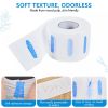 5 Rolls Barber Neck Paper Strips Band Disposable Haircutting Stretchy Barber Neck Tissue Wrap for Salon Haircut Spa Massage