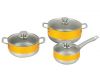 6pcs Aluminium cookware set