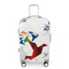 3pcs set hard shell luggage, stock abs trolley suitcase factory price