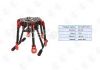 newest arrival carbon fiber rc multicopter Hexacopter 700 UAV drone with GPS for aerial photography