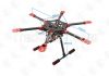 newest arrival carbon fiber rc multicopter Hexacopter 700 UAV drone with GPS for aerial photography