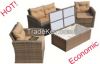 Rattan home sofa set w...