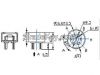 combustible gas sensor element