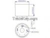 carbon monoxide co transducer element