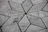 Venato Carrara Tile with Flower Pattern