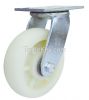 76 series white nylon caster/ equipment caster wheel , medical caster wheel, trolley caster wheel,