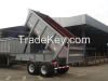 Sell Side Dump SemiTrailer, Self-dump semi trailer