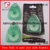 Triangle shaped dental floss products nature silk transparent dental flosser