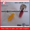 Glass bottle shaped colorful bottle shaped dental floss