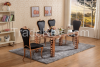 Copper dining table se...