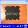 10 mm black Interlocking rubber tile