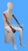 Sitting Wooden Arms Full Body Male Mannequin