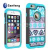 colorful pu sticker cellphone covers for iphone6s 5.5inch