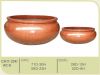 Glazed ceramic pottery bowl