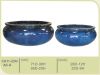 Glazed ceramic pottery bowl