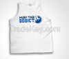 Muay Thai Addict White Tank Top