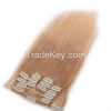 2016 New Arrivel Most Popular Hair Products Can Be Customized Cheap 100% Human Hair Clip In Hair Extension