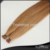 Forever factory price best quality real remy hair extensions stick tip hair  