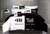 Personalized microfiber  bedding  set with printing ,100% polyeseter ,90gsm