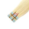 PU Tape In 100%Remy Human Hair Extensions Seamless Skin Weft Hair