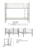 iron bed, design simpl...