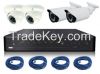 4CH H.264 Mini DVR + 4...