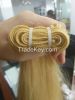 Blonde hair 100% human hair exetension from Vietnam remy hair fast delivery