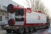 Double drum oil fired steam boiler