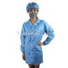 Logo Pocket Poly/Cotton Anti Static Smock Use For LAB