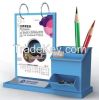 new acryl calender display tabletop calender stand 2016 calender holder