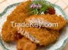 flour-coated blue whiting steak