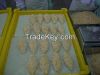 flour-coated hoki steak