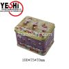 Custom printed food grade cookies tin box