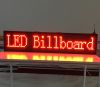 Led display screen 40X8 inch P10 indoor RED LED sign wireless and usb programmable rolling information