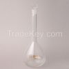 HUAOU Volumetric Flask, class A, with one graduation mark, with glass or plastic stopper, Boro 3.3 glass or Neutral glass