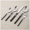 4Pcs Inox Knife Fork Spoon, Stainless China Flatware, Restaurant Cutlery Whole Sets high quality spoon