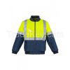 SYZMIK HI VIS QUILTED LINED FLYING JACKET