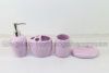 pigmented ceramic bathroom set