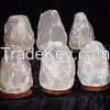 Himalayan salt natural lamp 1.5 to 2 Kg Dark Ted