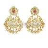 Gold Earrings with kun...