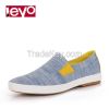 LEYO summer man shoes textile casual shoes fashion slip-on sneaker