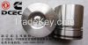 Piston, piston pin, piston ring