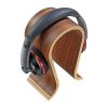 Bamboo Wood Omega Shape Headphone Headset Stand Holder for Beats and universal headphones