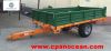 3 tons farm trailer, tractor trailer, small trailer , dump trailer