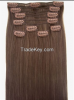 100% Human Hair Cheap Clip-in Hair Extension