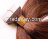 factory price virgin brazilian great lengths pu tape hair extension