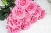 2016 new design real touch artificial rose flower