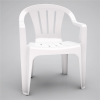 Plastic armchairs are ...